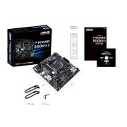 ASUS Prime B450M-K II (AMD AM4 Socket for AMD Ryzen 5000/4000/ 3rd/2nd/1st Gen) DIMM Micro ATX Motherboard with M.2 HDMI/DVI-D/D-Sub SATA 6 Gbps 1 Gb Ethernet USB 3.2 Gen 1 Type-A, BIOS Flashback