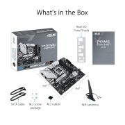 ASUS Prime B760M-A WiFi Intel LGA 1700 mATX Motherboard with PCIe 4.0, DDR5, Two M.2 Slots, 2.5Gb Ethernet, Wi-Fi 6, DisplayPort, HDMI, SATA 6Gbps, Rear USB 3.2 Gen 2, Front USB 3.2 Gen 1 Type-C