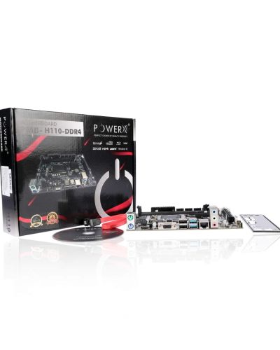 PowerX PMB H110 LGA1151 Socket Support Motherboard