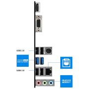 MSI H510M-A PRO Motherboard, Micro-ATX – Supports 11th Gen Intel Core Processors, LGA 1200-2 X DIMMs (3200Mhz), 1 X Pcie 4.0 X16, 1 X M.2 Gen3, USB 3.2 Gen1, 1G LAN, HDMI 2.0B