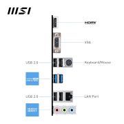 MSI PRO H610M-E Motherboard, Micro-ATX – Supports 14th/13th/12th Gen Intel Core Processors, LGA 1700 – DDR5 Memory Boost 5600MHz/MAX, PCIe 4.0 x16 Slot, M.2 Gen3 Slot