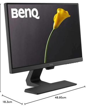 BenQ GW2283 22″ (55 cm) 1920x1080p 60Hz IPS Full HD|Dual HDMI| Eye-Care| Low Blue Light| Bezel-Less Monitor|Anti-Glare|1WX2 Speakers| Brightness Intelligence| VESA Wall Mountable (Black)