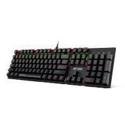 Ant Esports MK3200 V2 Wired Mechanical RGB Backlit Gaming Keyboard with 104 Anti ghosting Keys & Outemu Red Switches-Black