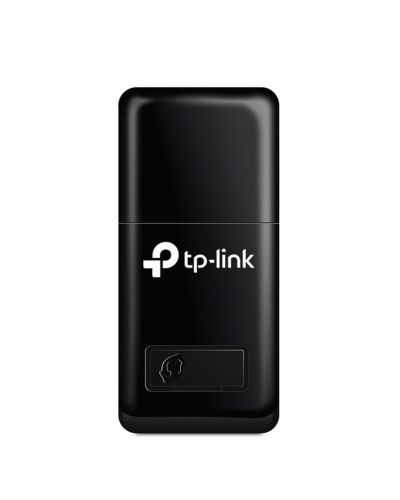TP-LINK WiFi Dongle 300 Mbps Mini Wireless Network USB Wi-Fi Adapter for PC Desktop Laptop(Supports Windows 11108.187XP, Mac OS 10.9-10.15 and Linux, WPS, Soft AP Mode, USB 2.0) (TL-WN823N),Black
