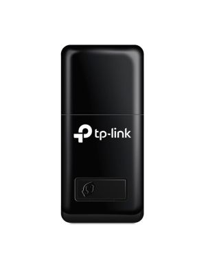 TP-LINK WiFi Dongle 300 Mbps Mini Wireless Network USB Wi-Fi Adapter for PC Desktop Laptop(Supports Windows 11108.187XP, Mac OS 10.9-10.15 and Linux, WPS, Soft AP Mode, USB 2.0) (TL-WN823N),Black