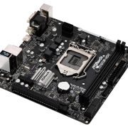 ASRock H310CM-HDV Intel LGA-1151 mATX DDR4 Non-ECC XMP 2.0 7.1 Audio Motherboard with High Density Glass Fabric PCB