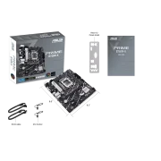 ASUS Prime B760M-K, an Intel B760 LGA 1700 mATX Motherboard with PCIe 4.0, Two PCIe 4.0 M.2 Slots, DDR5, Realtek 2.5Gb Ethernet, VGA, HDMI, SATA 6 Gbps, Front USB 3.2 Gen 1, Aura Sync