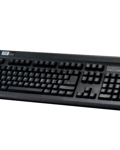TVS ELECTRONICS Gold Prime Mechanical Wired Keyboard | Dustproof Key switches | Guaranteed 50 Million keystrokes | 1.5 Meter USB Cable, USB Gold Keyboard (Black)