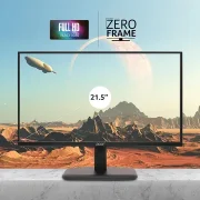Acer EK220Q 21.5 Inch (54.61 cm) Full HD (1920×1080) Pixels VA Panel LCD Monitor with LED Back Light I 1 MS VRB, 100Hz Refresh I 250 Nits I HDMI & VGA Ports with HDMI Cable I Eye Care Features (Black)