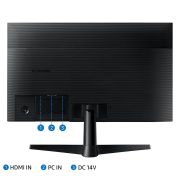 Samsung 24-inch (60.46cm) FHD Flat 1,920 x 1,080 Monitor, IPS, 75 Hz, Bezel Less Design, AMD FreeSync, Flicker Free, HDMI, D-sub, (LS24C310EAWXXL, Black)