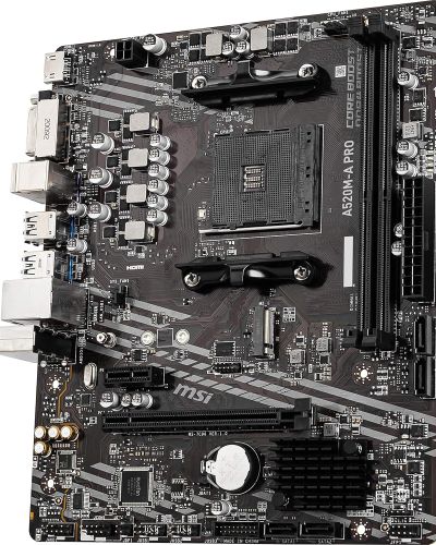 MSI Micro ATX A520M-A DDR4 Pro Gaming