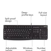 Logitech Plug and Play USB Keyboard K120
