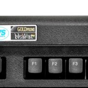 TVS ELECTRONICS Gold Prime Mechanical Wired Keyboard | Dustproof Key switches | Guaranteed 50 Million keystrokes | 1.5 Meter USB Cable, USB Gold Keyboard (Black)