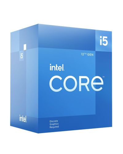 Intel Core i5 12400F 12 Gen Generation Desktop PC Processor CPU with 18MB Cache and up to 4.40 GHz Clock Speed 3 Years Warranty with Fan DDR5 and DDR4 RAM Support LGA 1700 Socket