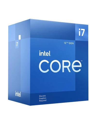 Intel Core i7 12700F 12 Gen Generation Desktop PC Processor CPU with 25MB Cache and up to 4.90 GHz Clock Speed 3 Years Warranty with Fan LGA 1700 4K