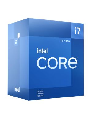 Intel Core i7 12700F 12 Gen Generation Desktop PC Processor CPU with 25MB Cache and up to 4.90 GHz Clock Speed 3 Years Warranty with Fan LGA 1700 4K