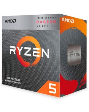 AMD Ryzen 5 4600G Desktop Processor with Integrated Radeon Graphics 7 1900 MHz, 6 cores 12 Threads, Base Clock 3.7 GHz Up to 4.2 GHz, AM4 Socket, System Memory DDR4 Up to 3200 MT/s – 100-100000147BOX