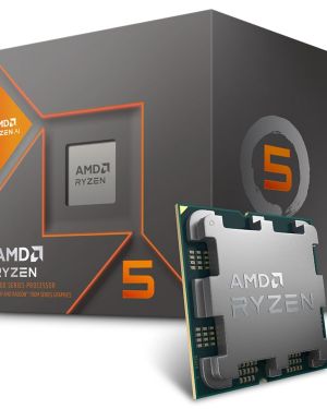 AMD Ryzen 5 8600G Desktop Processor 6 cores 12 Threads 22 MB Cache 4.3 GHz Upto 5 GHz AM5 Socket (100-100001237BOX)