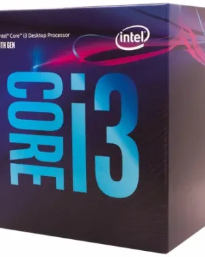 Intel i3-8100 3.6 GHz Upto 3.6 GHz LGA 1151 Socket 4 Cores 4 Threads 6 MB Smart Cache 128 kB L2 Cache Desktop Processor (Black)