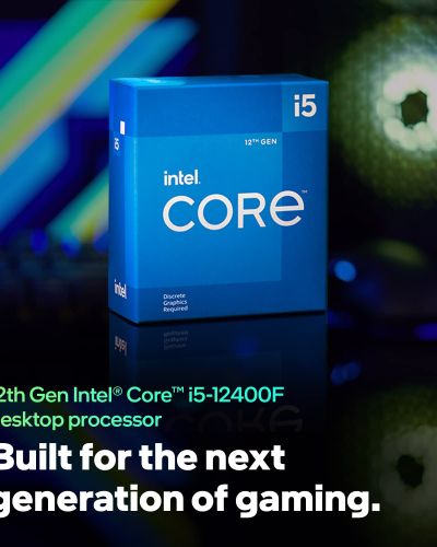 Intel Core i5-12400 Desktop Processor 18M Cache, up to 4.40 GHz
