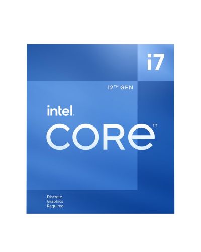 Intel Core i7 12700F 12 Gen Generation Desktop PC Processor CPU with 25MB Cache and up to 4.90 GHz Clock Speed 3 Years Warranty with Fan LGA 1700 4K