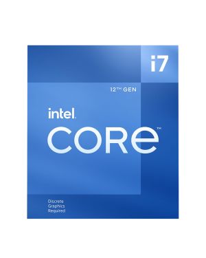 Intel Core i7 12700F 12 Gen Generation Desktop PC Processor CPU with 25MB Cache and up to 4.90 GHz Clock Speed 3 Years Warranty with Fan LGA 1700 4K