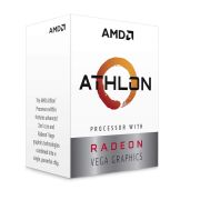AMD Athlon 3000G with Radeon Vega 3 Graphics Dual Core 4 Threads 3.5GHz Unlocked Desktop Processor(YD3000C6FHBOX)