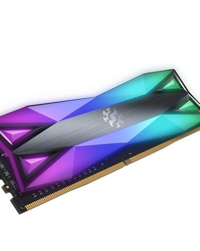 ADATA XPG SPECTRIX D60G RGB 8GB (1x8GB) DDR4-3200 MHz CL16-20-20 U-DIMM Desktop Memory RAM – AX4U320038G16A-ST60