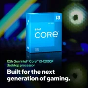 Intel i3-12100F 4.3 GHz Upto 4.3 GHz LGA1700 Socket 4 Cores 8 Threads Desktop Processor