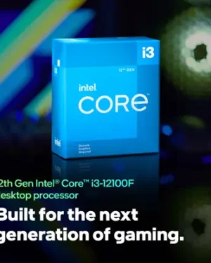 Intel i3-12100F 4.3 GHz Upto 4.3 GHz LGA1700 Socket 4 Cores 8 Threads Desktop Processor
