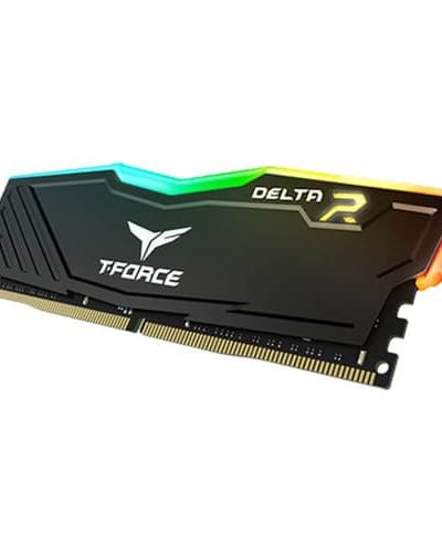 TeamGroup T-Force Delta RGB 16GB (16GBx1) DDR4 3200MHz Black Desktop RAM