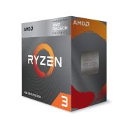 AMD Ryzen 3 4300G Desktop Processor with Integrated Radeon Graphics 7, 4 cores 8 Threads,4 MB L3 Cache Base Clock 3.8GHz Up to 4GHz AM4 Socket System Memory DDR4 Up to 3200 MT/s – 100-10000144BOX