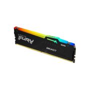 Kingston Fury Beast RGB 16GB 6000MT/s DDR5 CL40 DIMM Desktop Memory Single Module KF560C40BBA-16