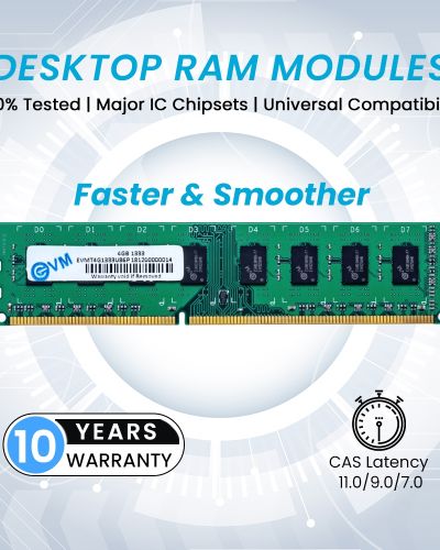EVM 4GB DDR3 1333 (Desktop RAM)