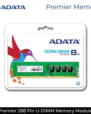 ADATA Premier 8GB DDR4 2666Mhz 288 Pin Unbuffered-DIMM Memory Module