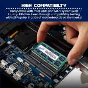 EVM 8GB DDR3 Laptop RAM 1600MHz So-DIMM Memory – High-Speed Performance, Low Voltage Requirement – 10 Year Warranty (EVMT8G1600S86P)