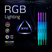 ADATA XPG Lancer RGB 16 GB (1 * 16 GB) DDR5 5200 MHz CL 38-38-38 U-DIMM Desktop Memory RAM – AX5U5200C3816G-CLARWH (White)