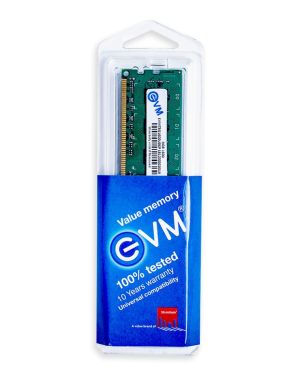 EVM 8GB DDR3 Desktop RAM 1600MHz Long-DIMM Memory – High-Speed Performance, Low Voltage Requirement – 10 Year Warranty (EVMT8G1600U86P)