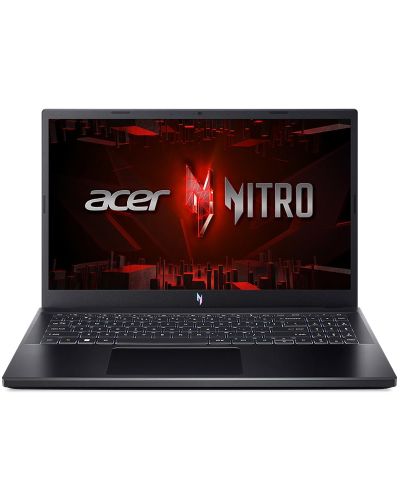 Acer Nitro V, Intel Core i5- 13th Gen 13420H processor, NVIDIA GeForce RTX 4050-6 GB GDDR6(16GB DDR5512GB)IPS FHD, 39.62cm(15.6), 165 Hz, Win 11 Home, Obsidian black, 2.113 kg, ANV15-51,Gaming Laptop