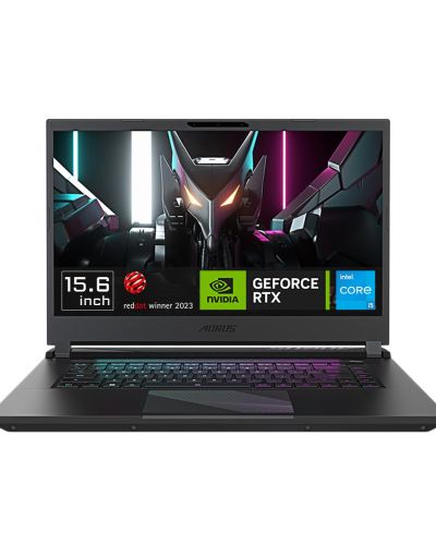 GIGABYTE Aorus 15 9Kf-E3In583Sh Windows 11, Intel Core i5 12Th Gen – 12500H NVIDIA Geforce RTX 4060 8GB Graphics 15.6 Inch 360Hz FhdVRAM DDR5 4800 8Gx1 Gen4 512G Gaming Laptop