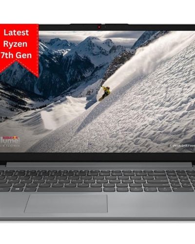 Lenovo IdeaPad Slim 1 AMD Ryzen 3 7320U 15.6 (39.62cm) FHD Laptop (8 GB 512 GB SSD Win 11 Office 20212 Year Warranty Alexa Built-in3 Month Game Pass Cloud Grey 1.58 Kg)