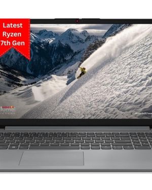 Lenovo IdeaPad Slim 1 AMD Ryzen 3 7320U 15.6 (39.62cm) FHD Laptop (8 GB 512 GB SSD Win 11 Office 20212 Year Warranty Alexa Built-in3 Month Game Pass Cloud Grey 1.58 Kg)