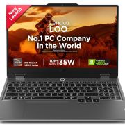 Lenovo LOQ 2024 AMD Ryzen 7 7435HS 15.6 (39.6cm) 144Hz 300Nits FHD IPS Gaming Laptop (24 GB 512 GB SSD Win 11 NVIDIA RTX 4060 8 GB Graphics 100% sRGB Office 21 1 Yr ADP Free Grey 2.4 Kg), 83JC0046IN