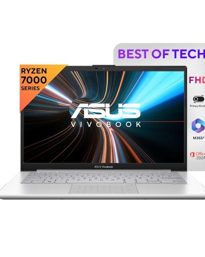 ASUS Vivobook Go 14, 14 FHD (1920 x 1080), AMD Ryzen 5 7520U Processor,(8 GB RAM 512 GB SSD AMD Radeon iGPU Windows 11 M365 Basic (1Year) Office Home 2024 Silver 1.38 kg), E1404FA-NK5521WS