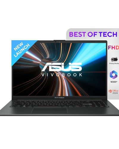 ASUS Vivobook Go 15, 15 FHD (1920 x 1080),Intel Core i3-N305 Processor,(8 GB RAM 512 GB SSD Intel UHD iGPU Windows 11 M365 Basic (1Year) Office Home 2024 Mixed Black 1.63 kg), E1504GA-NJ3322WS