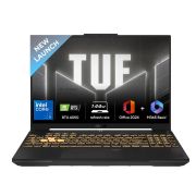 ASUS TUF Gaming F16 , Intel Core 5 Processor 210H, 14th Gen Gaming Laptop (RTX 4050-6GB 140 W TGP 16 GB 512 GB FHD+16 144Hz Windows 11 M365 Basic (1Year) Office 2024 Mecha Gray 2.20 Kg) FX677VU-RL055WS