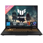 ASUS TUF F16, 13th Gen, Intel Core i5-13450HX, Gaming Laptop (RTX 5050-8GB115W TGP 16 GB RAM 1 TB SSDFHD+16 165Hz 90Whr Windows 11 M365 Basic (1Year) Office Home 2024 Jaeger Gray 2.5 Kg) FX608JH-RV057WS