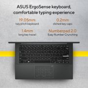 ASUS Vivobook Go 14, AMD Ryzen 5 7520U,Thin & Light (AMD Radeon iGPU 16GB RAM 512 GB SSD FHD 14 60 Hz 42 WHrs Windows 11 M365 Basic (1Year)* Office Home 2024 Cool Silver 1.38 kg) E1404FA-NK5541WS