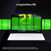 Samsung Galaxy Book2 Pro Intel 12th Gen i7 EvoTM 33.78cm (13.3) AMOLED Thin & Light Laptop (16 GB512 GB SSDWindows 11MS OfficeBacklit KBFingerprint SensorSilver0.87Kg), NP930XED-KB2IN