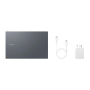 Samsung Galaxy Book4 (Gray, 16GB RAM, 512GB SSD) 15.6 Full HD Screen Intel Core i5 1335U Processor Windows 11 Home MS Office 2021 Fingerprint Reader Intel Iris XE Graphics RJ45 LAN Port